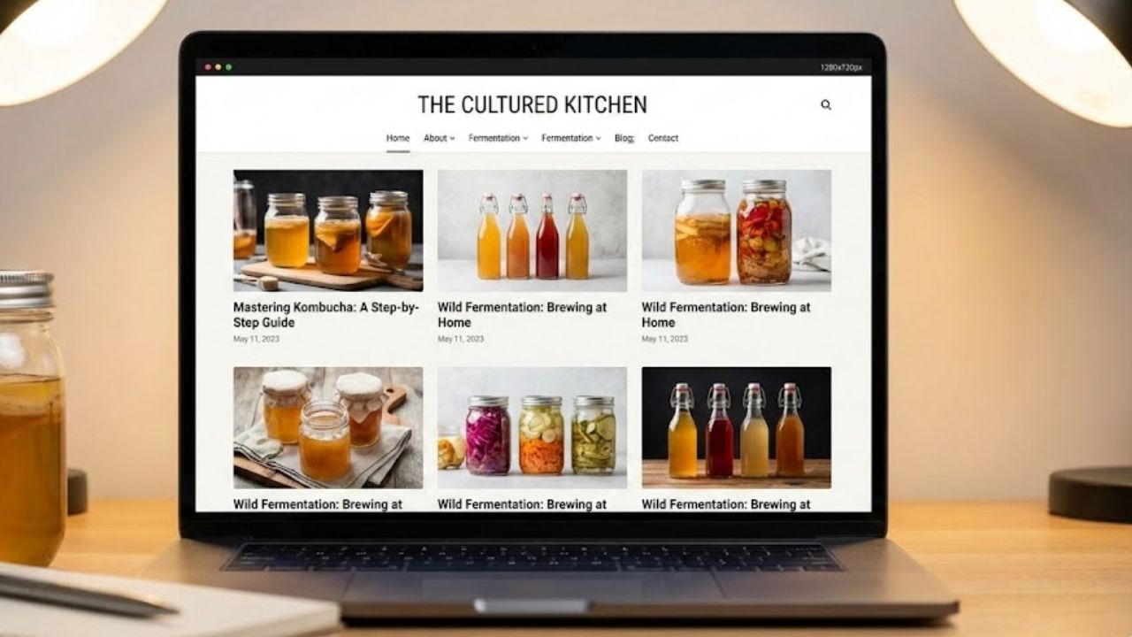 Fermentation Blog Platform