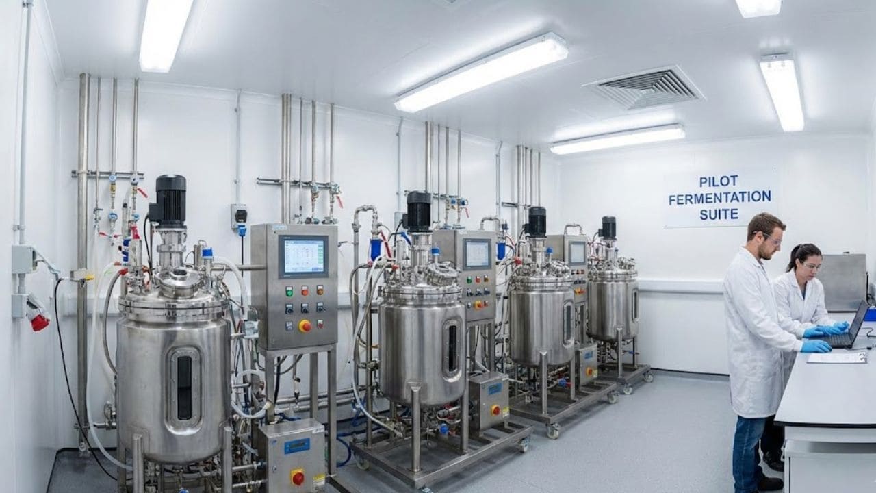 Antibiotic Production Fermenters for Pilot-Scale Small Pharma