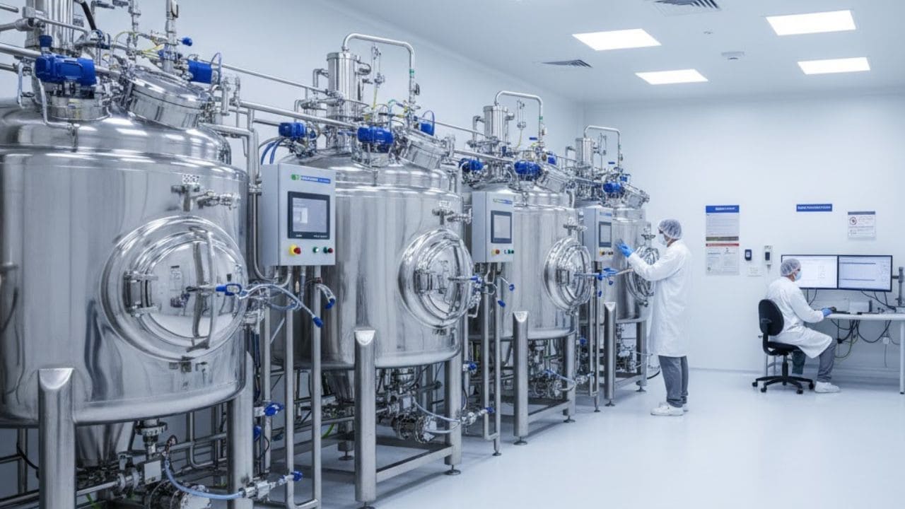 GMP Fermentation Equipment for Pharmaceutical Startups